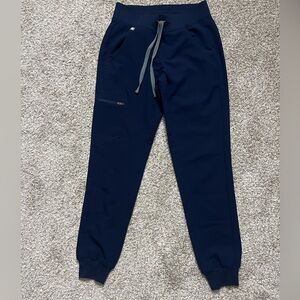 Figs Navy Joggers Scrub Pants